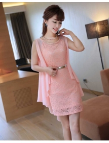 dress wanita korea D2483