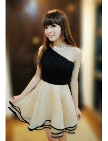 mini dress pesta D2485