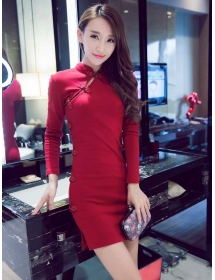 dress kerah shanghai D2505