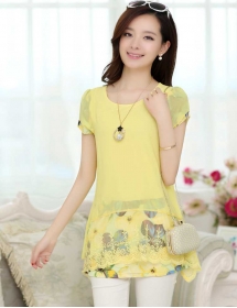 blouse wanita import T2449