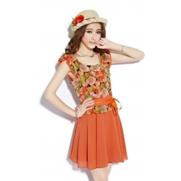 dress wanita import D2515