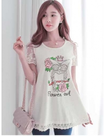 blouse wanita import T2444