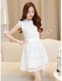 dress wanita korea D2532