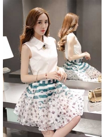 setelan wanita korea D2534