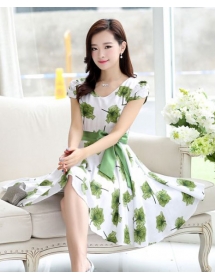 dress wanita korea D2537