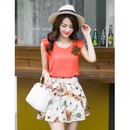 setelan wanita korea D2567