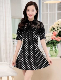 dress polkadot D2572