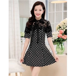 dress polkadot D2572