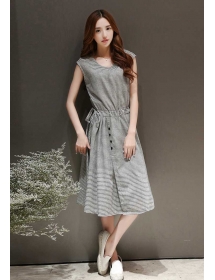 midi dress salur D2594