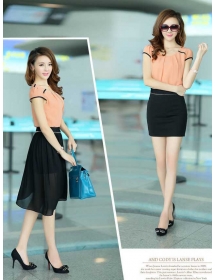 dress wanita import D2606