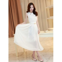 long dress chiffon D2613