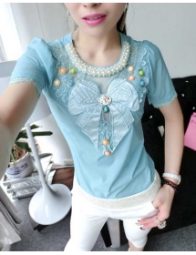 blouse wanita korea T2501