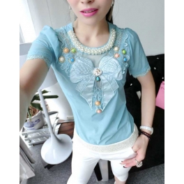 blouse wanita korea T2501