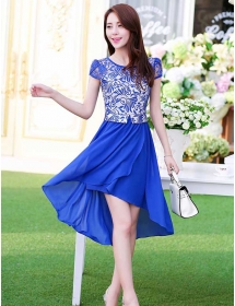 dress wanita korea D2652