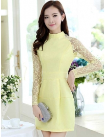 dress wanita import D2658