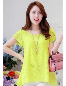 blouse chiffon import T2533