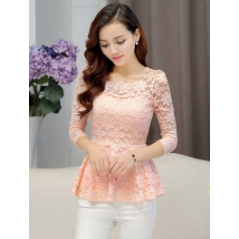 blouse brukat korea T2537