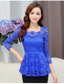 blouse brukat korea T2538