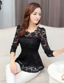 blouse brukat korea T2539