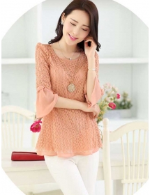 blouse wanita korea T2540