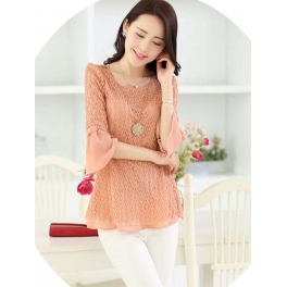 blouse wanita korea T2540