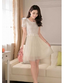 dress wanita import D2672