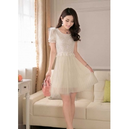 dress wanita import D2672