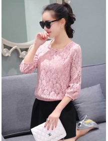 blouse brukat korea T2554