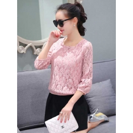 blouse brukat korea T2554