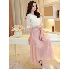 midi dress korea D2690