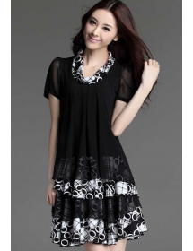 dress wanita import D2691