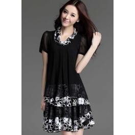 dress wanita import D2691