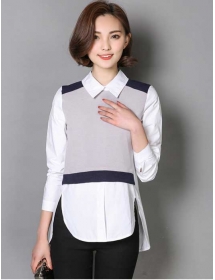 blouse wanita korea T2514