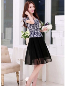 dress wanita import D2730