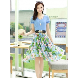 dress chiffon D2747