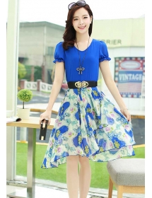 dress chiffon D2748