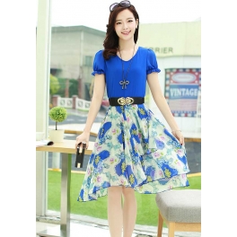 dress chiffon D2748