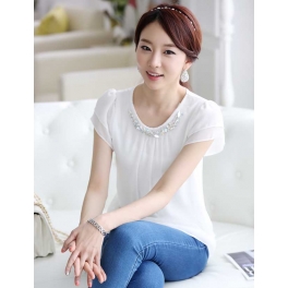 blouse chiffon import T2612