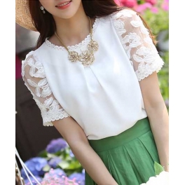 blouse wanita korea T2638