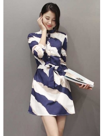 dress wanita korea D2795