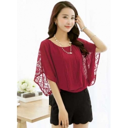 blouse wanita import T2659