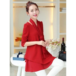 blouse wanita korea T2714