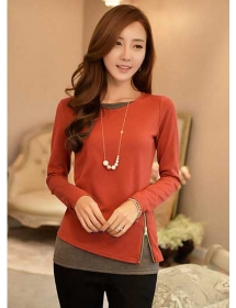 blouse lengan panjang T2724