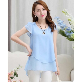 blouse chiffon import T2730