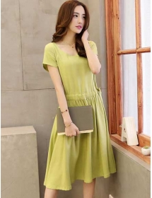 dress wanita korea D2881