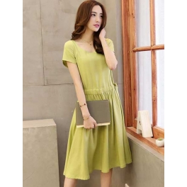 dress wanita korea D2881