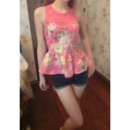 peplum top korea T842