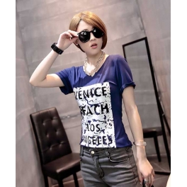 kaos wanita import T2808