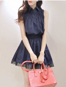 dress wanita import D2944