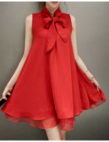 dress wanita korea D2949